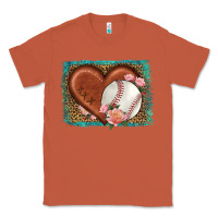 Copper western leopard baseball heart Classic Tee - HRA Design Shop