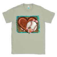 Matcha western leopard baseball heart Classic Tee - HRA Design Shop