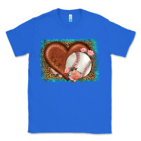True Royal western leopard baseball heart Classic Tee - HRA Design Shop