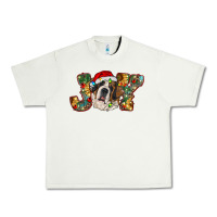 Pistachio Saint Bernard Christmas joy, Urban Heavy Tee - RanaPortraitStore