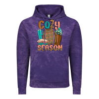 Cloud Purple cozy season Vintage Hoodie - MaliasSmallBusiness