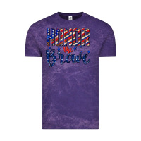 Cloud Purple honor the brave Vintage Tee - texasbilliewilder