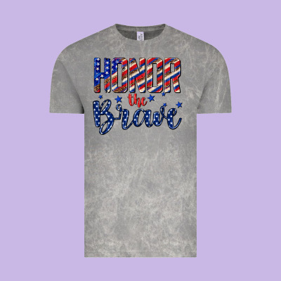 Vintage Tee honor the brave