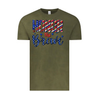 Vintage Olive honor the brave Vintage Tee - texasbilliewilder