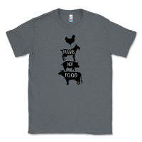 Charcoal Heather Friend Not Food Classic Tee - Bettercallsaul