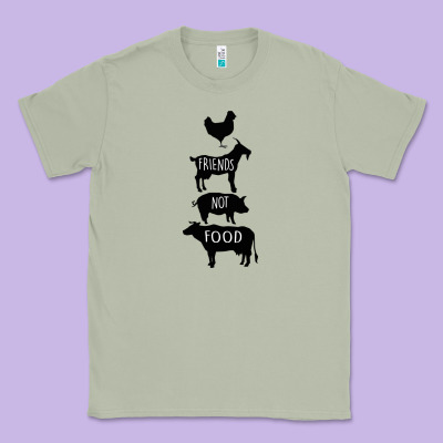 Friend Not Food Classic Tee Designed By Bettercallsaul