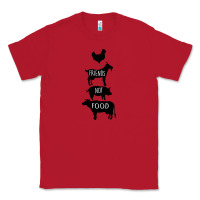 Red Friend Not Food Classic Tee - Bettercallsaul