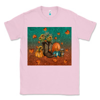 Bubblegum Pink fall tumbler Classic Tee - RanaPortraitStore