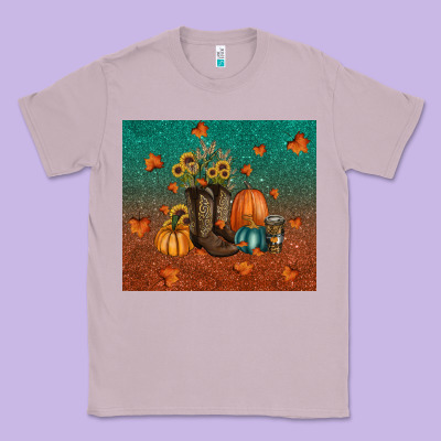 Fall Tumbler Classic Tee Designed By Ranaportraitstore