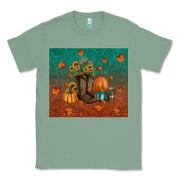 Sage fall tumbler Classic Tee - RanaPortraitStore