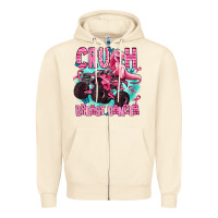 Sandshell crush breast cancer Zipper Hoodie - AdoDesignShop