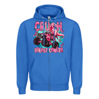 True Royal crush breast cancer Zipper Hoodie - AdoDesignShop