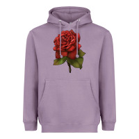 Lavender Oklahoma Rose Illustrations Heavyweight Hoodie - LillyAllenDesigns