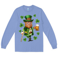 Colony Blue st patricks elf Long Sleeve Tee - Neo Western