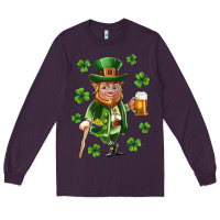 Plum st patricks elf Long Sleeve Tee - Neo Western
