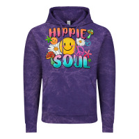 Cloud Purple hippie soul Vintage Hoodie - MaliasSmallBusiness