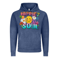 Vintage Denim hippie soul Vintage Hoodie - MaliasSmallBusiness