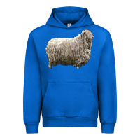 Cobalt lincoln sheep Urban Hoodie - LillyAllenDesigns