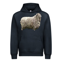 Navy lincoln sheep Urban Hoodie - LillyAllenDesigns