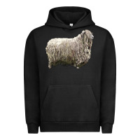 Pigment Black lincoln sheep Urban Hoodie - LillyAllenDesigns