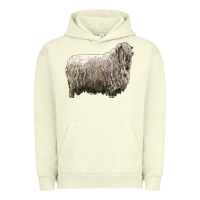 Pigment Pistachio lincoln sheep Urban Hoodie - LillyAllenDesigns