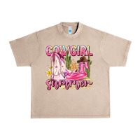French Oak cowgirl summer Urban Heavy Tee - texasbilliewilder