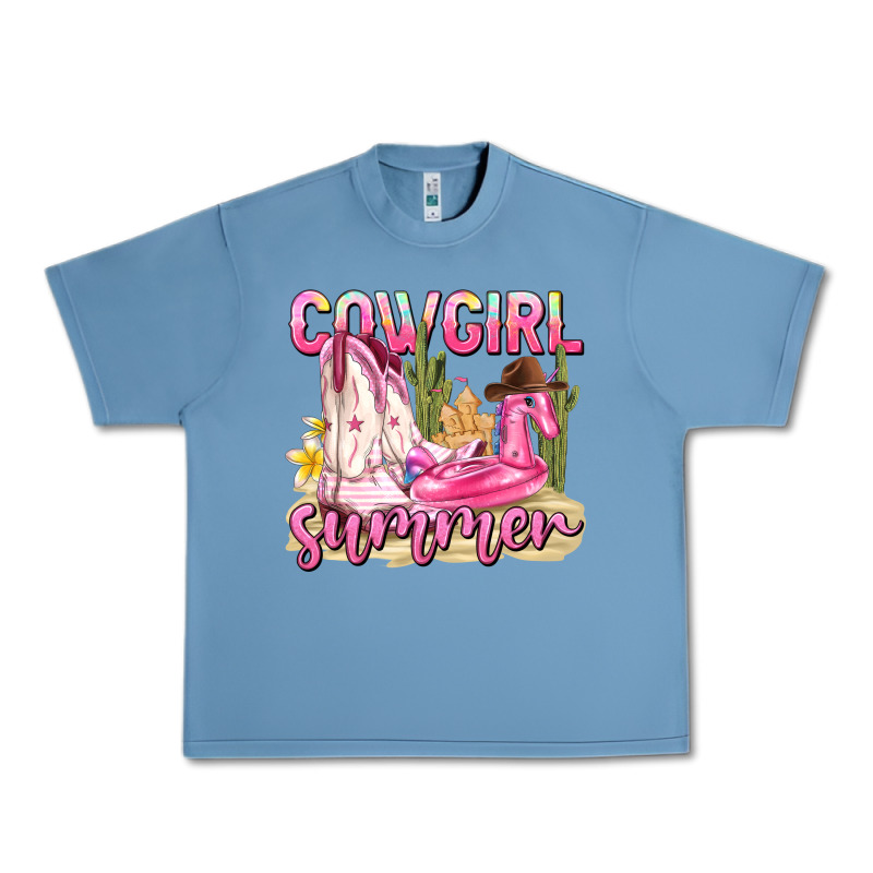 Cowgirl Summer Urban Heavy Tee by texasbilliewilder | Teevron