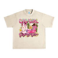 Sandshell cowgirl summer Urban Heavy Tee - texasbilliewilder