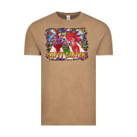 Vintage Coffee happy easter roosters Vintage Tee - RanaPortraitStore