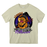 Mossy Happy Halloween Heavy Core Tee - SublimationCraftShop