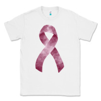White multiple myeloma mm maroon ribbon fa element Classic Tee - FaDigitalArtStudio