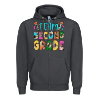 Smoke team second grade Zipper Hoodie - JahusDesignShop