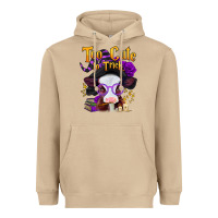 Too Cute To Trick Halloween Baby Calf Heavyweight Hoodie | Teevron