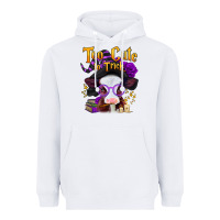 White too cute to trick halloween baby calf Heavyweight Hoodie - Jasminsmagicworld
