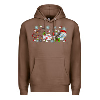 Chestnut christmas nurse Premium Hoodie - MaliasSmallBusiness