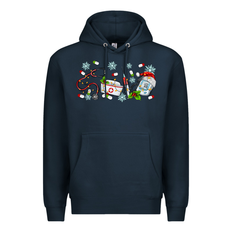 Christmas Nurse Premium Hoodie by MaliasSmallBusiness | Teevron