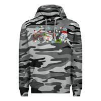 Slate Camo christmas nurse Premium Hoodie - MaliasSmallBusiness