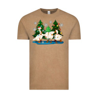 Vintage Coffee christmas duck Vintage Tee - Zillion Design Studio