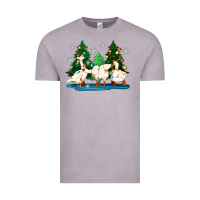 Vintage Zinc christmas duck Vintage Tee - Zillion Design Studio