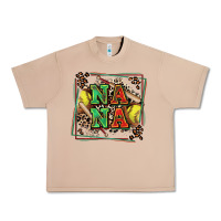 Burro softball nana with leopard Urban Heavy Tee - Zillion Design Studio