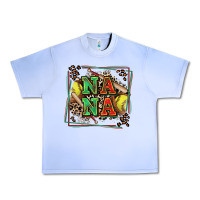 Grape Ice softball nana with leopard Urban Heavy Tee - Zillion Design Studio