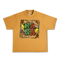 Softball Nana With Leopard Urban Heavy Tee | Teevron