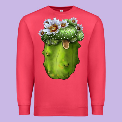 Blossfeldia Cacti Premium Sweatshirt Designed By Lillyallendesigns