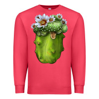 Cardinal blossfeldia cacti Premium Sweatshirt - LillyAllenDesigns