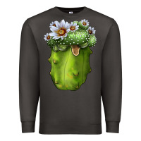 Smoke blossfeldia cacti Premium Sweatshirt - LillyAllenDesigns