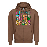 Chestnut team third grade Zipper Hoodie - JahusDesignShop