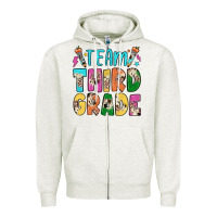Team Third Grade Zipper Hoodie | Teevron