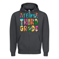 Smoke team third grade Zipper Hoodie - JahusDesignShop