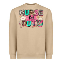Mushroom nurse on duty Heavyweight Sweatshirt - RanaPortraitStore