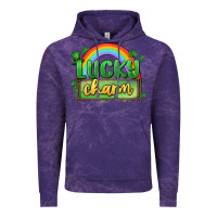 Cloud Purple lucky charm Vintage Hoodie - MaliasSmallBusiness